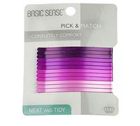 Basic Sense Jumbo Metal Hair Pins Sturdy Strong Bobby Slides Clips For Thick Hairpins for Unisex a pack of 12pcs