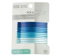 Basic Sense Jumbo Metal Hair Pins Sturdy Strong Bobby Slides Clips For Thick Hairpins for Unisex a pack of 12pcs