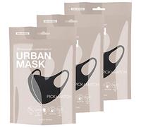 Basic Sense Plain 3D Reusable Washable Mouth Cover Thick Reinforced Fibre Face Urban Masks UK STOCK