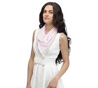 Basic Sense Super Soft Classic Plain Solid Satin Silk Feeling Square Scarf, 35 x 35 inches(90 X 90 cm), Baby Pink