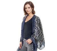 Basic Sense Womens Scarf in Leopard Animal Print Ombre & Dip Dye Designs