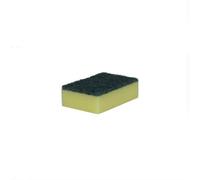 Basic Sponge Scourers Green/Yellow (10)