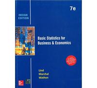 Basic Statistics for Business and Economics (Indian Edition)
