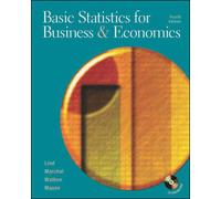 Basic Statistics for Business and Economics W/Student CD and PowerWeb