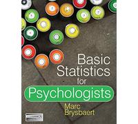 Basic Statistics for Psychologists