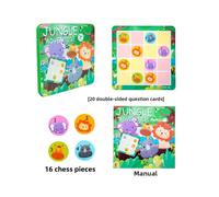 (Basic Sudoku Animal) Scene Magnetic Thinking Animal Sudoku Puzzle Game Kids Cognitive Education Toy