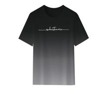 Basic T-Shirt Men's Crew Neck Slim Fit T-Shirt Men's Short Sleeve T-Shirt with Letter Print Light Airy Summer Tops Fashion Casual Streetwear T-Shirts with Colour Gradient T-Shirts Tee Shirts for Men