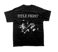 Basic Title Fight Band T-Shirt Unisex S-5Xl Black M