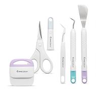 Basic Tool Set for Cricut Vinyl Weeding Tools for Cricut/Silhouette/Siser/Oracal 631 651 751 Vinyl 5pcs Cardstock Crafting Tools Kit
