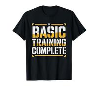Basic Training Complete Boot Camp Graduation Milestone Proud T-Shirt