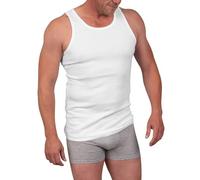 Basic Treasure Pack of 5 Men's 100% Cotton Tank Top, Men's Vests, High-Quality Sleeveless Undershirt