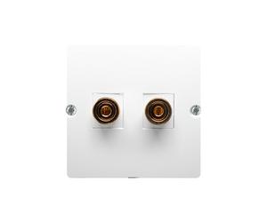 BASIC White Speaker Outlet Hi-Fi 1x