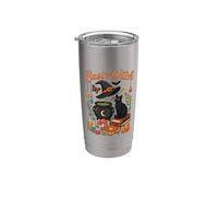Basic Witch Halloween Costume Pumpkin Skeleton Ghost Horror Stainless Steel Insulated Tumbler