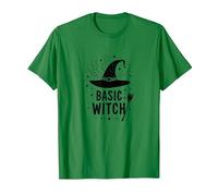 Basic Witch: Spellbinding Halloween Humor, T-Shirt, Men, Kelly Green, 3XL