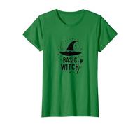 Basic Witch: Spellbinding Halloween Humor, T-Shirt, Women, Kelly Green, 3XL