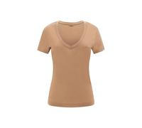 Basic women's V-neck T-shirt Guess Marron XL