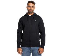 Basic Zip Hoodie in Black