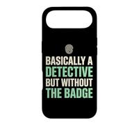 Basically A Detective Without The Badge True Crime Fan Case for iPhone Air