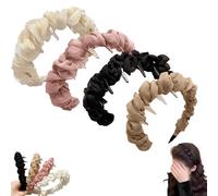 Basically Retro High Skull Pearl Headband,2025 New Vintage High Cranium Artificial Pearl Hairband for Women Girls Classic Retro Hair Accessories for Weddings,Parties,Night Out,Daily Wear (D, one size)