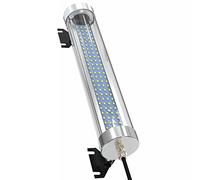 BASICM CNC Machine LED Work Tube Light 24V/110-220V IP68 Explosion-Proof Industrial Lighting Machine Tool Working Lamp With 360° Adjustable Bracket(Size:25W,Color:110-220V)
