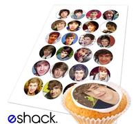 Basics 24 x Liam Payne 1 Direction Edible Cake Toppers