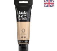 Basics Acrylic Paint 118ml Tube in Unbleached Titanium - Quick-Drying Elegance