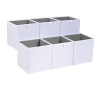 Basics Collapsible Closet Organizer Cube Storage Bins, Space-Saving Storage