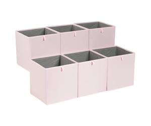 Basics Collapsible Cube Organizer Bins, Closet Storage Organizer Baskets for