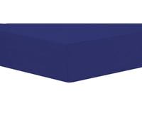 Basics Fitted Sheet In Blue - Superking