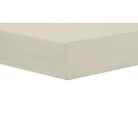 Basics Fitted Sheet In Cream - King
