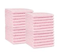 Basics Highly Absorbent, Fast Drying 100% Cotton Washcloths for Bathroom and