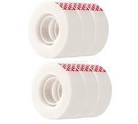 Basics Matte Finish Tape, 6 Pack, 3/4" Width x 1000" (27.8 yds) Length,