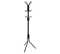 Basics Metal Coat And Clothes Stand Rack, Black, 49.5 X X 169 Cm (L X W X H)