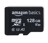 Basics Microsdxc Memory Card With Full Size Adapter, A 2, U 3, Read Speed Up To 100 Mb / S, 128 Gb, Black