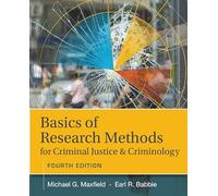 Basics of Research Methods for Criminal Justice and Criminology