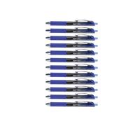 Basics Retractable Gel Pens, Fine Point 0.7mm, Smooth Writing, No-Smear Ink,