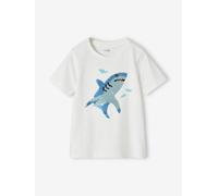 Basics T-Shirt with Reversible Sequins for Boys white