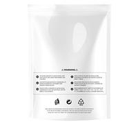 BasicSense 100 PCS Large 32 x 22cm(12.5 x 8.6’’) Self Adhesive Clear Poly Bag with Suffocation Warning of Packaging, T-Shirt & FBA Permanent Adhesive, 6 Languages