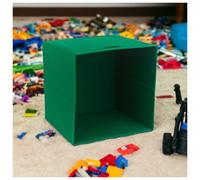 (Basil) 6pc Foldable Fabric Cube Storage Boxes Collapsible Kids Toys Organiser