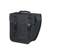 Basil Alforja Derecha Tour Mik 14l Waterproof Poliester Black with Reflectantes (34x14x34 Cm)