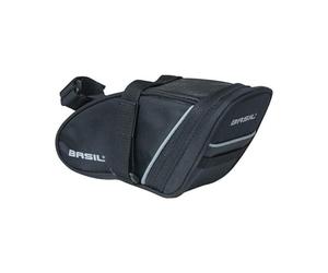 Basil B.V. Unisex - Adult Sport Design Saddle Bags, Black, 1 Litre