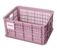 Basil Bicycle Crate Small 17.5 litres pink