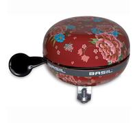 Basil Big Bell Bloom bicycle bell bell steel Ø 80 mm scarlet red