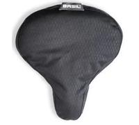 Basil Black bicycle saddle cover waterproof elastic 20x28cm New