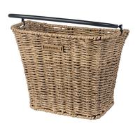 Basil Bremen Rattan Basket Front 27x35x29 cm Green
