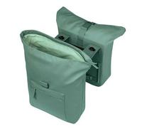 Basil Brooklyn Mik Double Panniers 41l One Size Silver Green