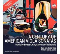 Basil C. Vendryes; William David - Sonata Forum No. 3: A Century of American Viola Sonata