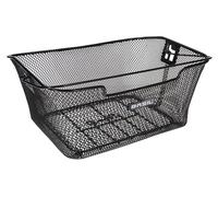 Basil Capri Rear Wire Basket - Black, One Size