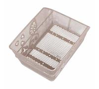 Basil Cento Flower 19l Rear Basket One Size Silver