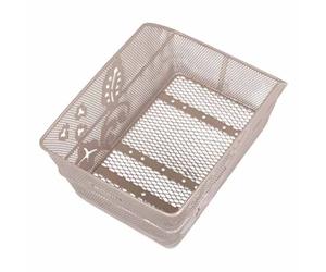 Basil Cento Flower 19l Rear Basket One Size Silver